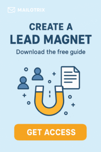 Create a Landing page - Mailotrix