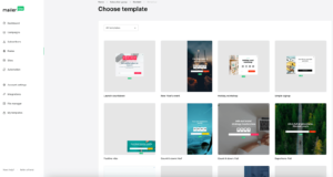 Mailerlite's registration form Template 