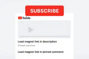 Collect emails through youtube audience