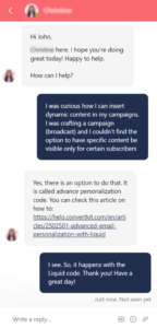 Kit Customer Support