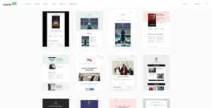 Mailerlite's email templates