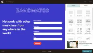 Mailchimp Landing Page Builder