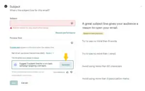 AI-Subject-Line-Generator-in-Mailchimp