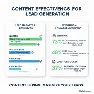 Best lead magnet stats