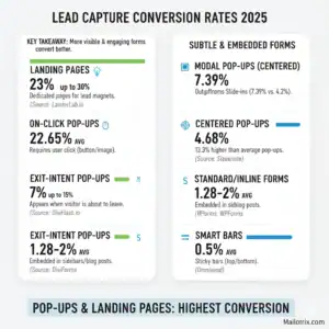 Conversion Rates of Opt-In Forms