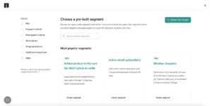 Omnisend Segmentation 