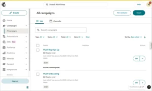 mailchimp-campaign-dashbaord