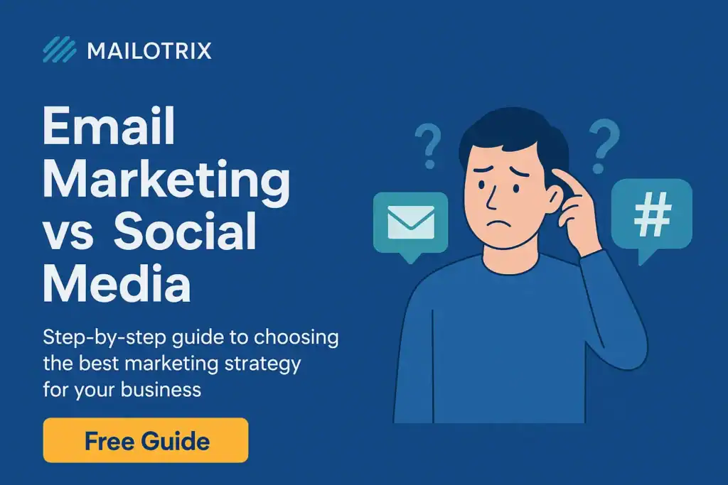 Email Marketing vs Social Media - Mailotrix