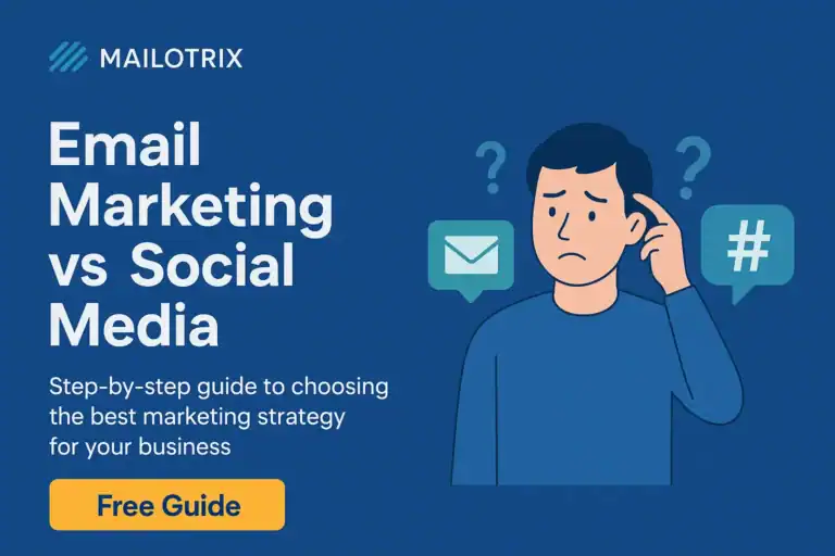 Email Marketing vs Social Media - Mailotrix