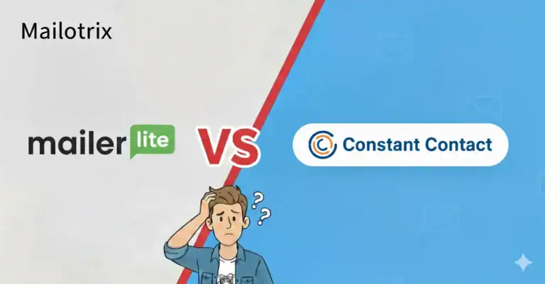 MailerLite vs Constant Contact - Mailotrix