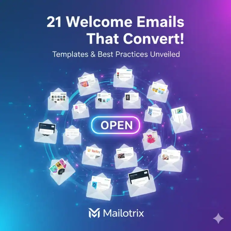 Welcome email Examples, Templates and best practise - Mailotrix