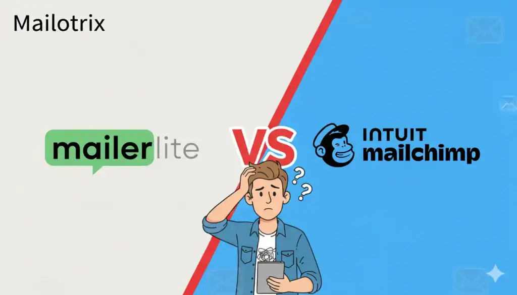 Mailchimp vs Mailerlite - Mailotrix