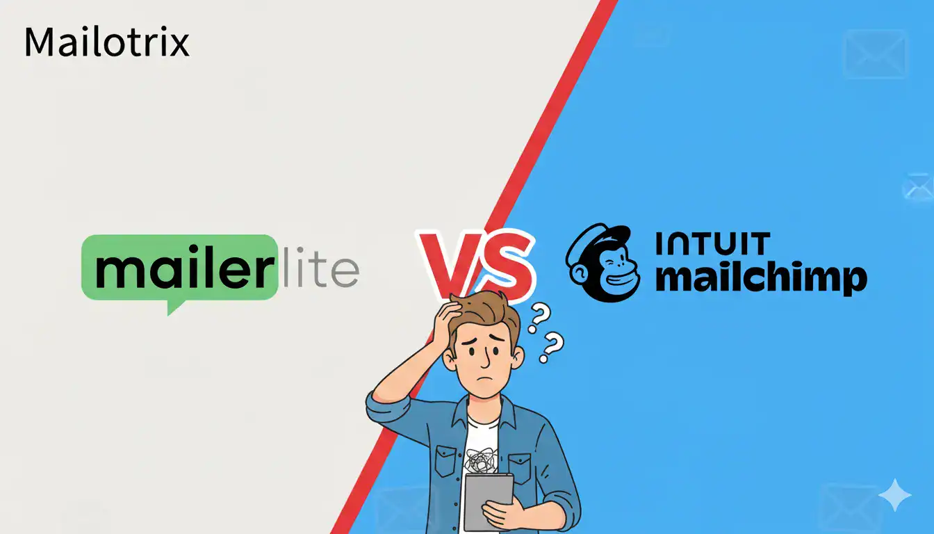 Mailchimp vs Mailerlite - Mailotrix