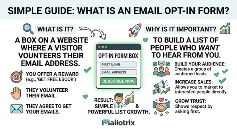 email opt in form